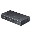 Ugreen KVM prepínač 4 x 1 HDMI 4 x USB USB TypeB