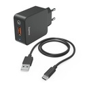 QUALCOMM QUICK CHARGE 3.0 19,5 W + USB C KÁBEL 1,5 m