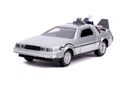 JADA SPÄŤ DO BUDÚCNOSTI II STROJ ČASU DELOREAN 1:32 KOVOVÝ NOVÝ MODEL