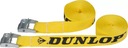 Prepravné pásy s napínačom, lano na zaistenie batožiny, kufor DUNLOP, 2,5 m x2