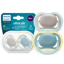 Philips Avent Ultra Air ortodontický cumlík 18m+ 2 ks SCF349/01