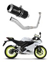 YZF R125 2021-2022 Full Sys tlmič výfuku GP BLACK