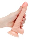 PÁNSKÝ DILDO PENIS S PRÍSAVKOU, UMELÉ POHĽADIE 20 CM