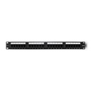 Qoltec Patch panel RACK | 24 portov | kat.6 UTP | C