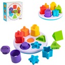 Plugzy Fat Brain Toy Color Shape Sorter 10m+