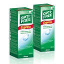 2 x Opti-free Express tekutina na šošovky 355 ml