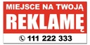 REKLAMNÝ BANNER priestor pre Váš inzerát + telefón