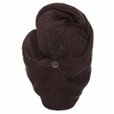 Turban na kúpanie na vlasy 60x24 Button Towel Cotton Brown