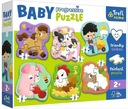 Puzzle Baby Progressive Trefl Farm