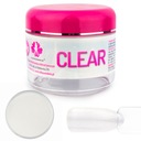 Akrylový prášok na zdobenie nechtov AKRYL CLEAR 30g