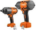 NEO Bezuhlíkový rázový uťahovák 1100Nm Cordless Energy 18V 04-618 SOLO