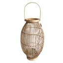 RATTAN LAMPA BOHO ZÁSADNÁ LAMPA 61CM