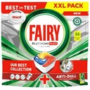 FAIRY Platinum(+) PLUS kapsule do umývačky riadu 55 ks citrón