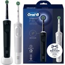 2x Elektrická zubná kefka Oral-B Vitality Pro D103 Duo biela a čierna