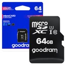 Pamäťová karta MicroSD SDXC Class 10 UHS-I Goodram 64 GB do telefónu