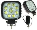 PRACOVNÁ LAMPA 9 LED HALOGÉNOVÁ 12V 24V PROFESIONÁLNA