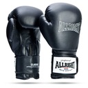 PU BOXERSKÉ RUKAVICE 12oz ČIERNE TRÉNINGOVÉ SPARRING ALLRIGHT CLASSIC