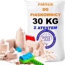 Piesok na pieskovisko čistý suchý s certifikátom 30 KG