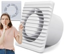 KÚPEĽŇOVÝ VENTILÁTOR DOMÁCI ČASOVAČ SILENT FI Ø100