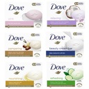 Dove Krémové mydlo Mix druhov 6x 90g