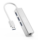 USB Ethernet HUB RJ45 Adaptér LAN 2.0