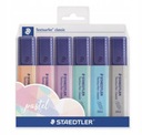 Staedtler Textsurfer Pastelový zvýrazňovač 6 farieb