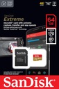 Pamäťová karta SanDisk EXTREME 64 GB 170 MB micro SD