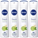 NIVEA Antiperspirant Fresh Citrus 4*150ml sprej