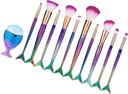 SADA BRUSH SET 11 KS MERMAID TAIL LEVER Profesionálny efekt Rýchlejší make-up