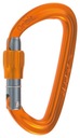 Oranžová karabína Orbit LOCK