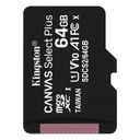 Pamäťová karta Kingston 64 GB microSDHC Canvas Select Plus trieda 10 UHS-I 100 M