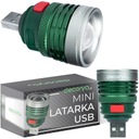 VEĽMI VÝKONNÁ JASNÁ LED COB BATERKA PRE USB ZOOM MALÝ 120 lumenov