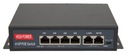 Switch Poe 4xPoe 2xUplink 85W HI-POE pre IP kamery