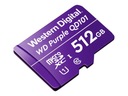 Pamäťová karta WD PURPLE 512 GB microSD (SDXC).