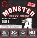 Struny Cleartone Monster Heavy Series 14-80 Drop A