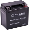 GÉLOVÁ BATÉRIA MTX5L-BS 12V MORETTI!! SKÚTER!