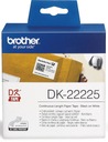 Čierna papierová páska BROTHER DK-22225