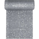 Behúň na stôl strieborný GLOSS GLITTER na stôl, 5 m