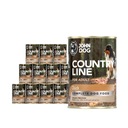 John Dog Country Line pre dospelého psa kačica 12x400g