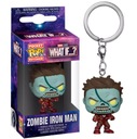 Zombie Iron Man Čo keby Keychain Funko Pop Pocket Marvel