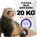 Suchý prach do kúpeľa s pieskom pre činčily, fretky, škrečky, jemný, 20 kg