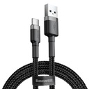 RÝCHLONABÍJACÍ KÁBEL BASEUS USB C NYLONOVÉHO Opletenia 3m