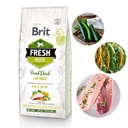 BRIT FRESH DUCK MILLET Kaczka ACTIVE suché krmivo pre psov 2,5 kg