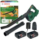 AKUMULÁTOROVÝ fúkač LÍSTIA Univerzálny fúkač lístia 18V-130 BOSCH 2x2,5