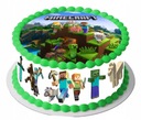 MINECRAFT WAVE Cake Set + VEĽKÉ POSTAVY