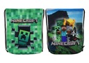 MINECRAFT školská taška na topánky, vzor M1