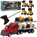 TIR TOWLER TRUCK RC 4 STAVEBNÉ VOZIDLÁ + DIAĽKOVÉ OVLÁDANIE