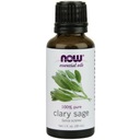 NOW Foods Esenciálny olej Clary Sage Oil 30 ml