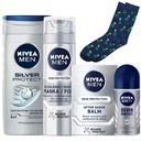 NIVEA MEN Sprchový gél + Pena na holenie + Balzam + Antiperspirant