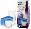 Philips Avent Nádoba na mlieko 180 ml 5 ks 619/05